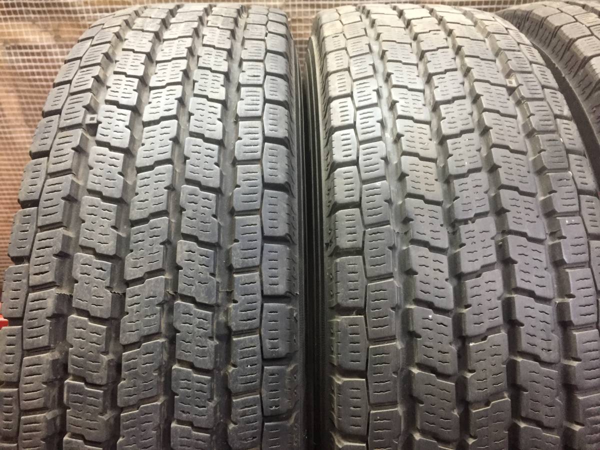 ★☆20年製バリ山!! 165/80R14 91/90N LT ヨコハマ アイスガード iG91 4本セット!! 引取可 A998☆★_画像2