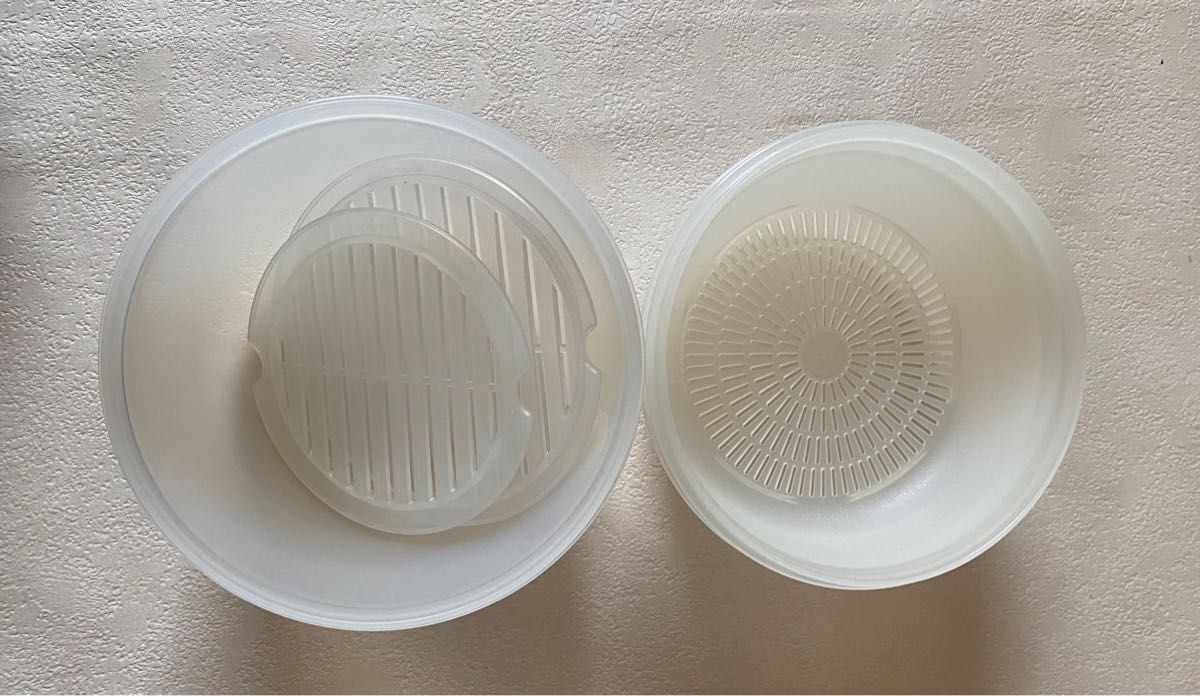 タッパーウェアのMMボール(蓋付きのボウル)セット Tupperware タッパーウェアのMMボール(蓋付きのボウル)セット Tupperware