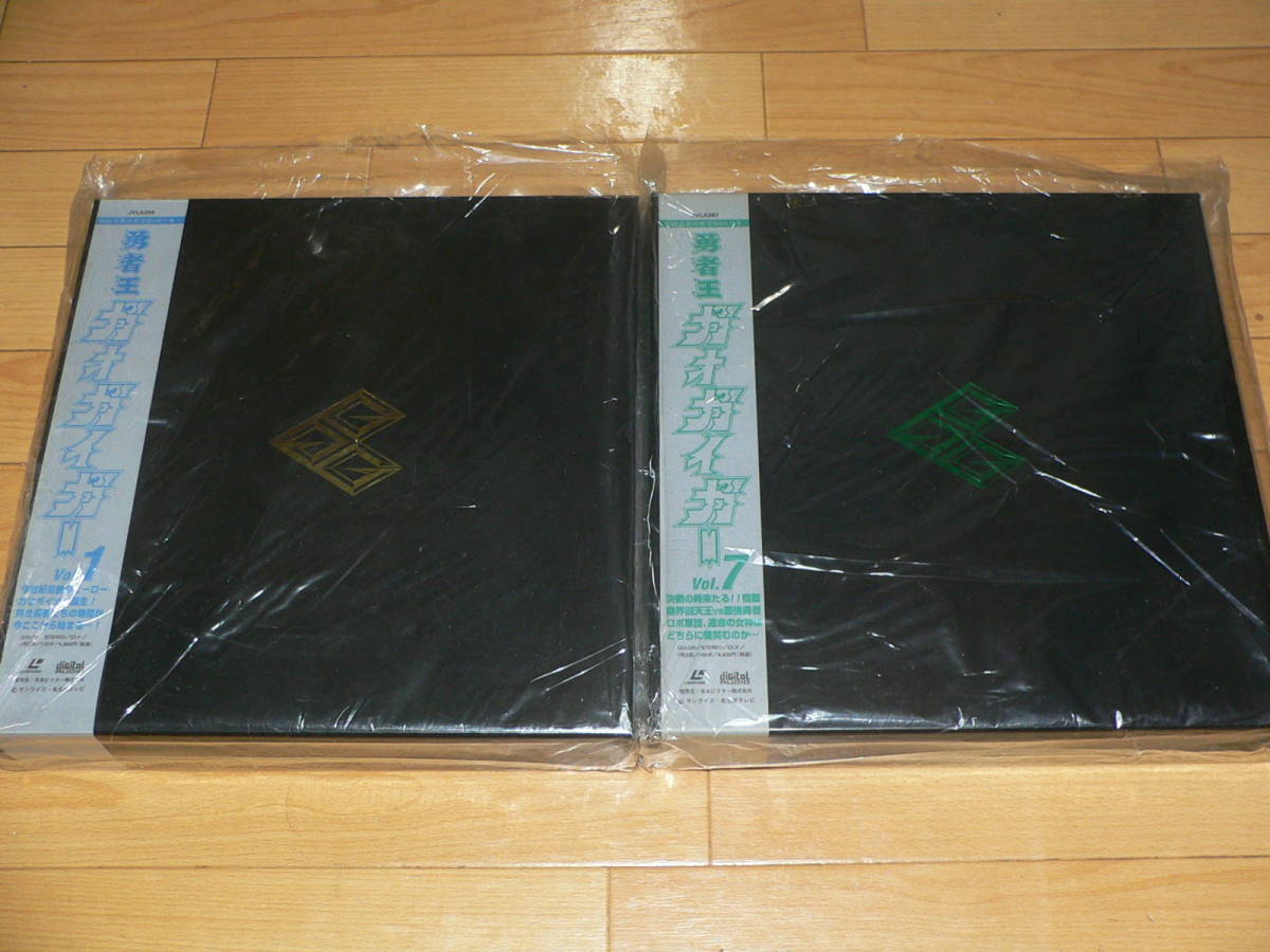 [1 jpy auction ⑤][ The King of Braves GaoGaiGar all 12 volume ] the first times production minute 2BOX attaching 