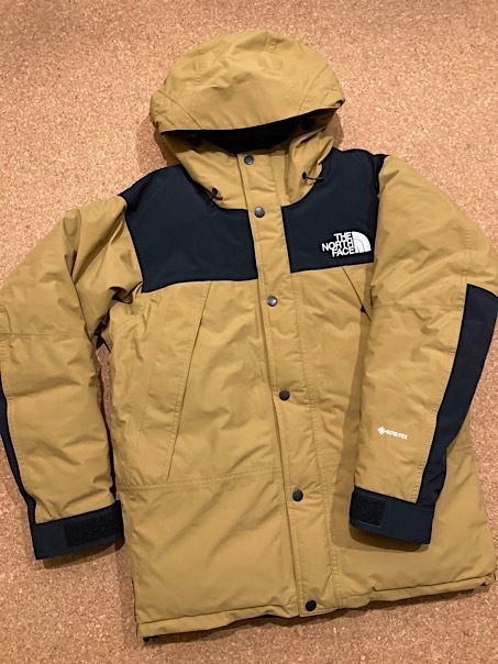 おすすめ ブリティッシュカーキ GORE-TEX マウンテンダウンジャケット