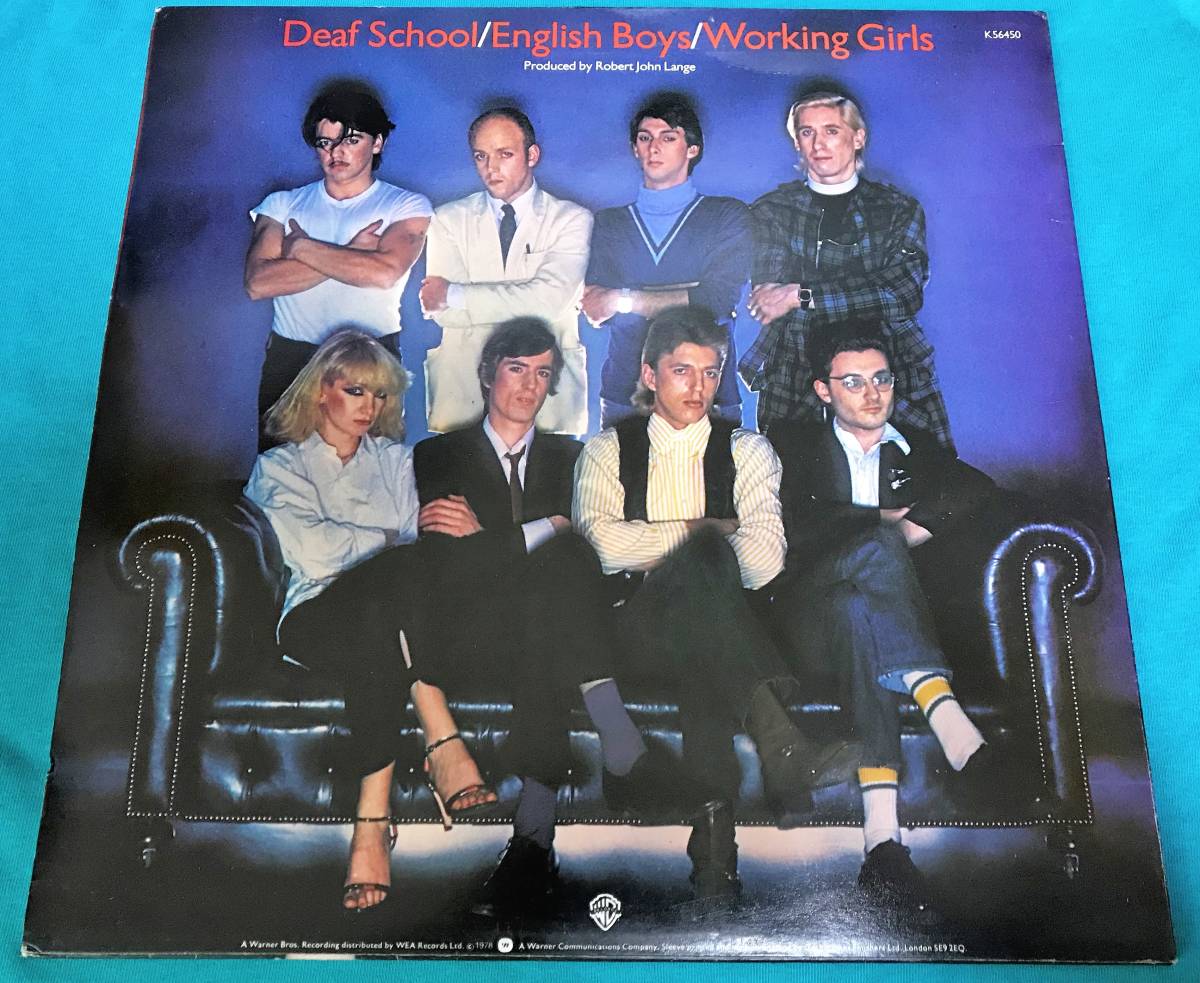 LP●Deaf School / English Boys Working Girls UKオリジナル盤 K 56450の画像2