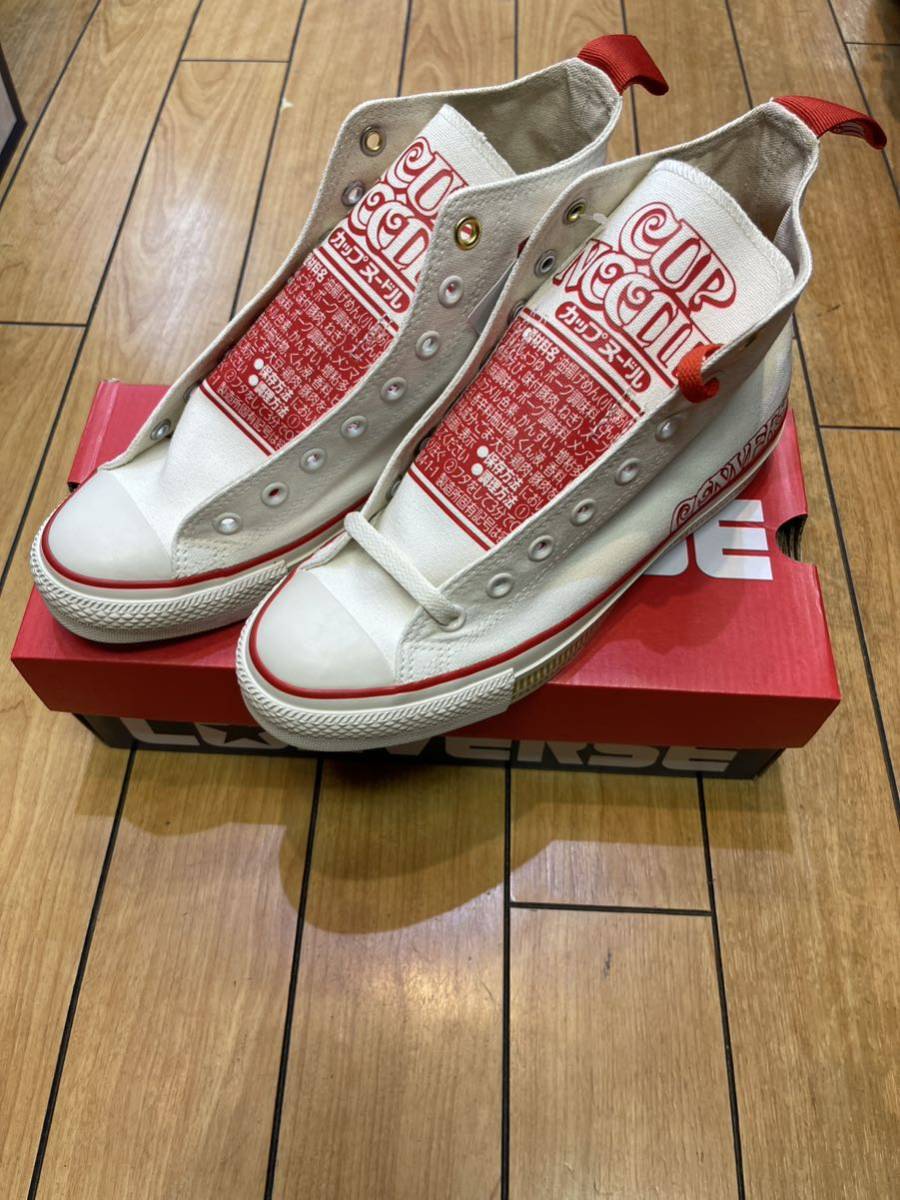 * new goods * limitation *CONVERSE ALL STAR CUPNOODLE HI Converse all Star cup nude ru high day Kiyoshi collaboration rear kto sole 