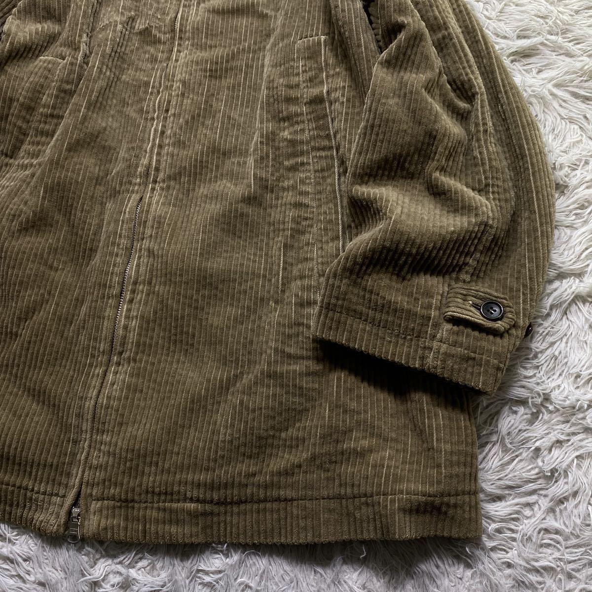 希少 COMME des GARCONS HOMME コムデギャルソンオム 90s AD1994 田中オム 太畝 コーデュロイ ダブルジップ ブルゾン ジャケット