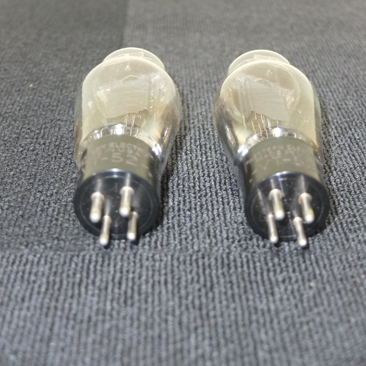 極美品 Western Electric VT52 ( WE VT-52 ) 2本 真空管 マッチドペア