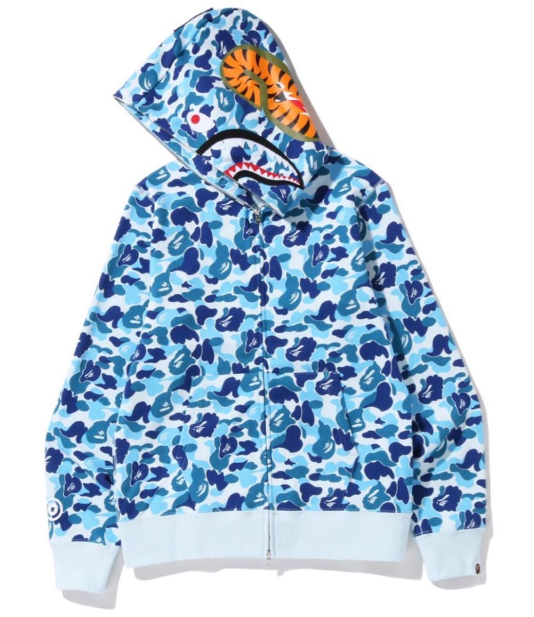 品質検査済 古着 ABC CAMO Full SHARK FULL Zip ZIP Hoodie HOODIE