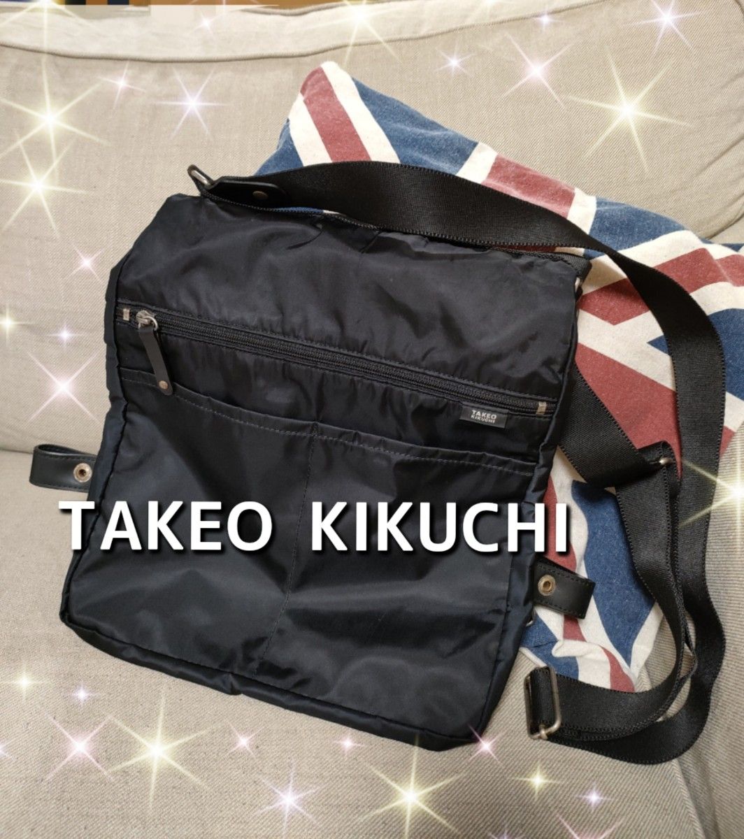 【TAKEO KIKUCHI】タケオキクチ　ショルダーバッグ　メンズ　レディース