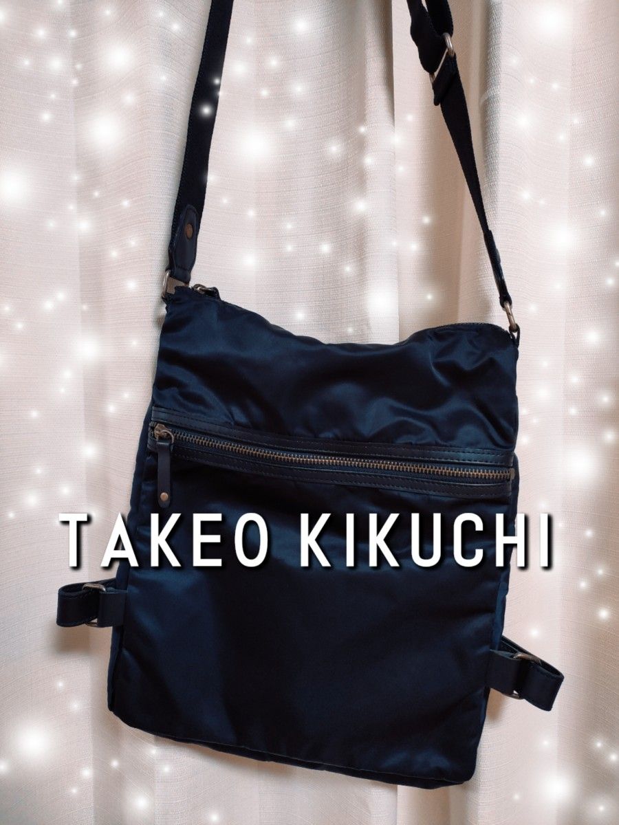 【TAKEO KIKUCHI】タケオキクチ　ショルダーバッグ　メンズ　レディース