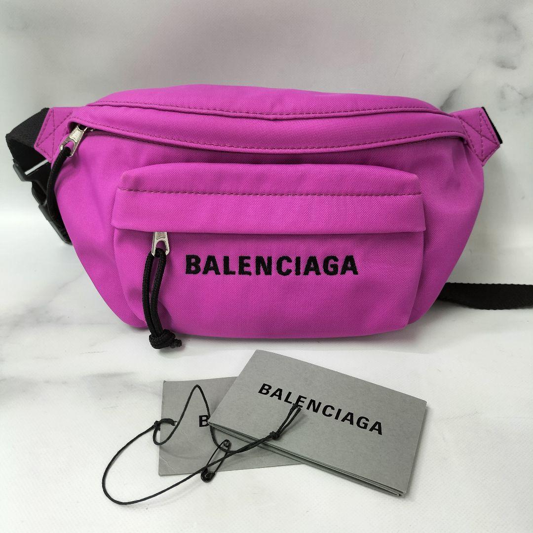 KK102 BALENCIAGA バレンシアガ ウィール ボディバッグ ピンク www