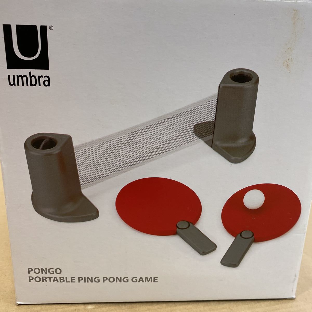  настольный теннис комплект umbra PONGO PORTABLE PING PONG GAME