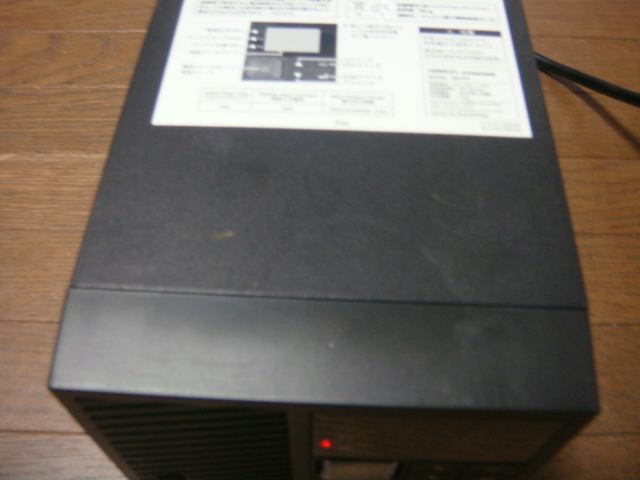 【通電OK】純正　OMRON／オムロン　無停電電源装置　UPS　BN75T　＃E0449_画像6