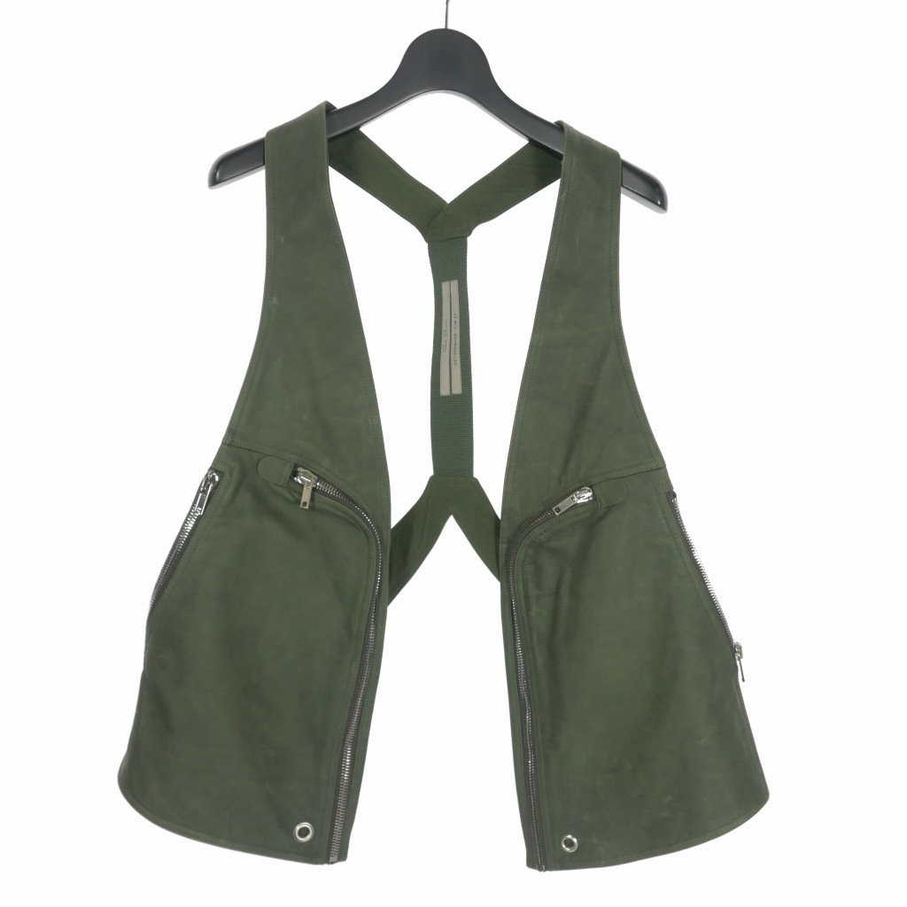 最新作定番 Rick Owens - RICK OWENS 21SS BAUHAUS VEST HONEYの通販