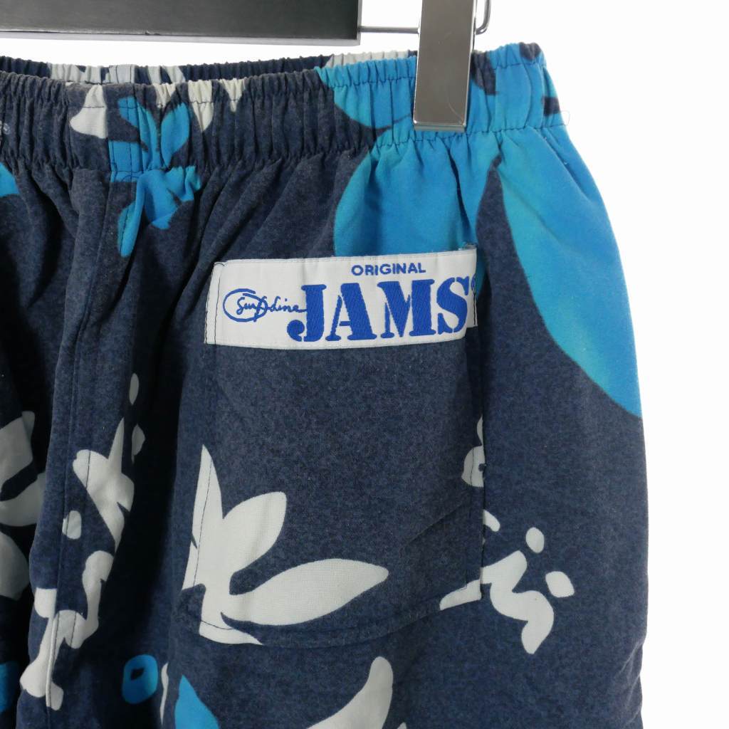 オリジナルジャムズ ORIGINAL JAMS Surf Line HAWAII 花柄 ショーツ ショートパンツ M ブルー 青 メンズ_画像5