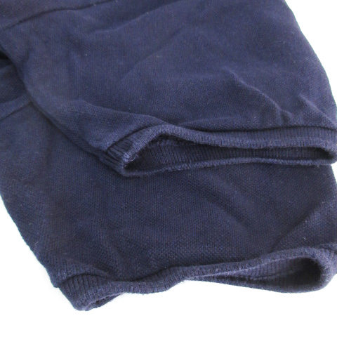ビームスティ BEAMS T ポロシャツ 半袖 ポロカラー 刺繍 XS 紺 ネイビー /FF12 メンズ_画像4