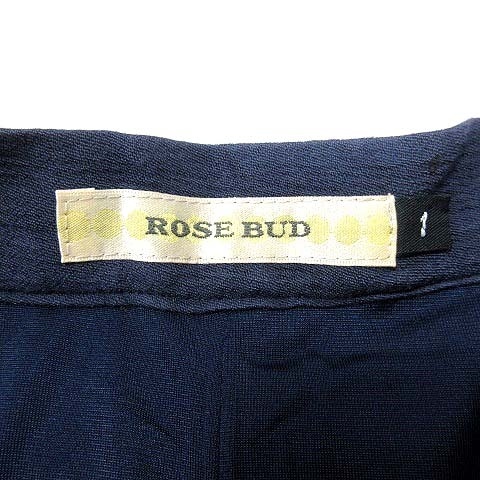 ローズバッド ROSE BUD ガウチョパンツ 1 紺 ネイビー /YK レディース_画像6