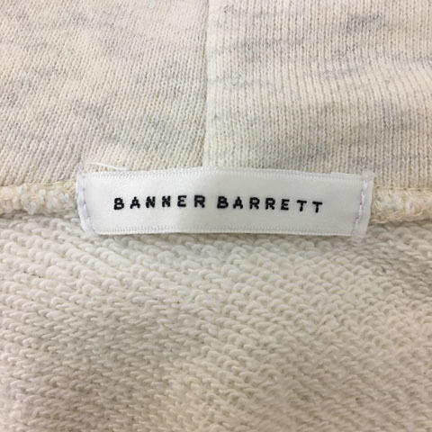 バナーバレット Banner Barrett パーカー フーディー スウェット プルオーバー 無地 長袖 38 白 ホワイト レディース_画像5