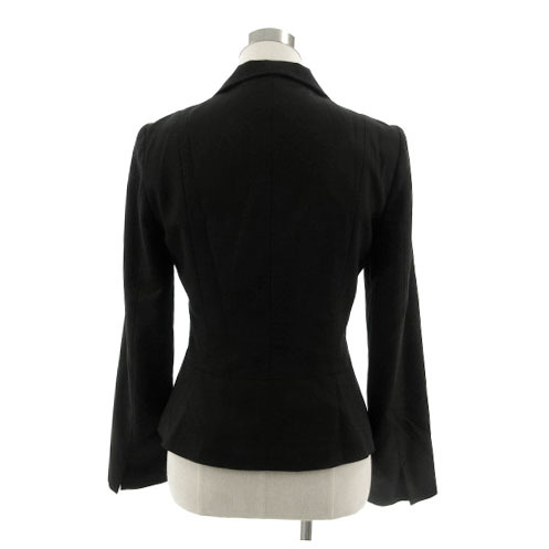  Indivi INDIVI suit skirt suit jacket single 1B skirt midi height silk . made in Japan black black 40 38