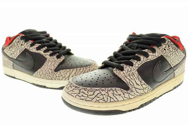 Nike Nike Dunk Low Pro SB Supreme 2002 1st 28,5 см 304292-131 Supreme Dunk Low Pro Esby Первый черный цемент