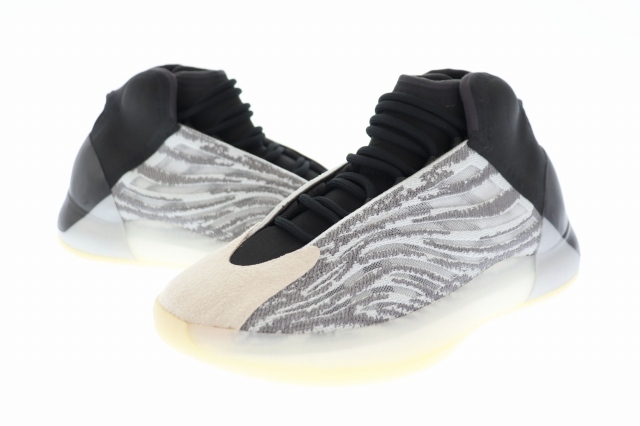 アディダス adidas YEEZY QUANTUM イージー クォンタム スニーカー Q46473 25.5 灰 グレー ブランド古着ベクトル ☆AA★▲■ 230308/107 メ_画像1