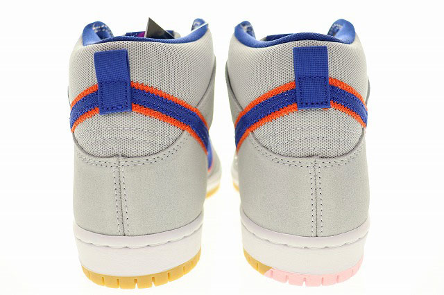 未使用品 ナイキ エスビー NIKE SB DUNK HIGH PRM RUSH BLUE AND TEAM ORANGE 2022 25cm NY METS DH7155-001 ダンク ハイ プレミアム 23032_画像4