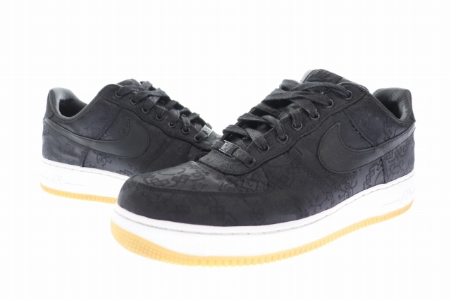 ナイキ NIKE ×CLOT クロット ×FRAGMENT DESIGN フラグメント AIR FORCE 1 エア フォース ワン CZ3986-001 29 ブラック ブランド古着ベク