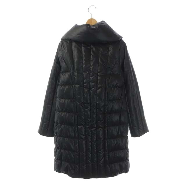  Chesty Chesty down coat outer middle height Bick color total lining Zip up 0 black black /CM #OS lady's 