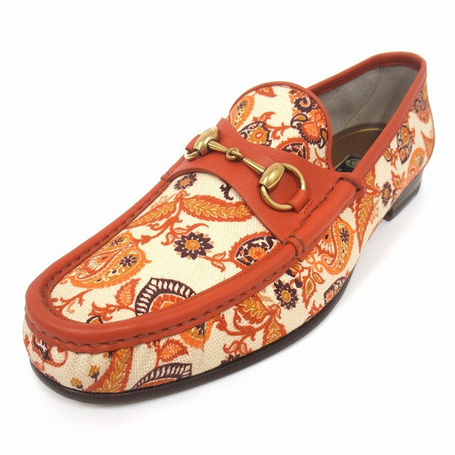 未使用品 グッチ GUCCI ホースビット ローファー シューズ スリッポン