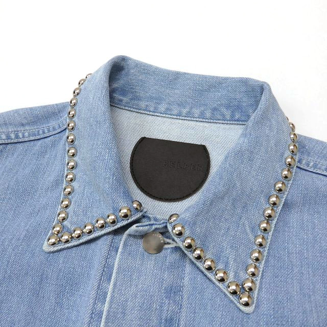 未使用品 ベルパー BELPER 22AW オーバーサイズ スタッズ デニム