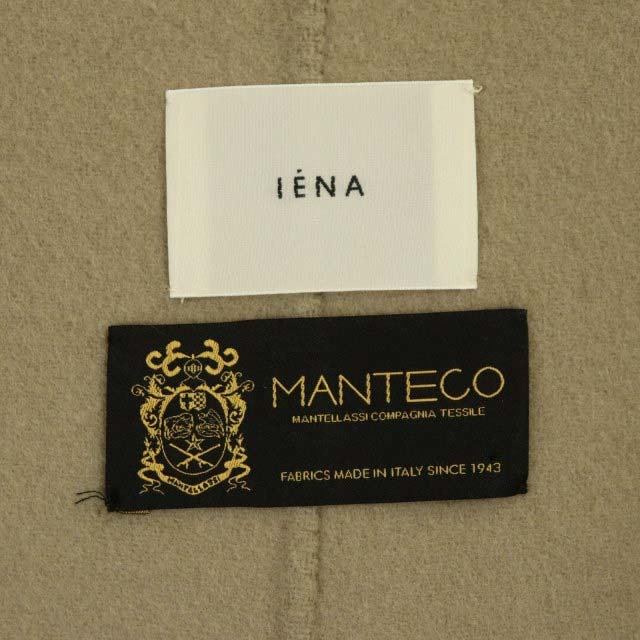  Iena IENA MANTECO double faced coat no color coat color less outer long 38 mocha /DF #OS lady's 
