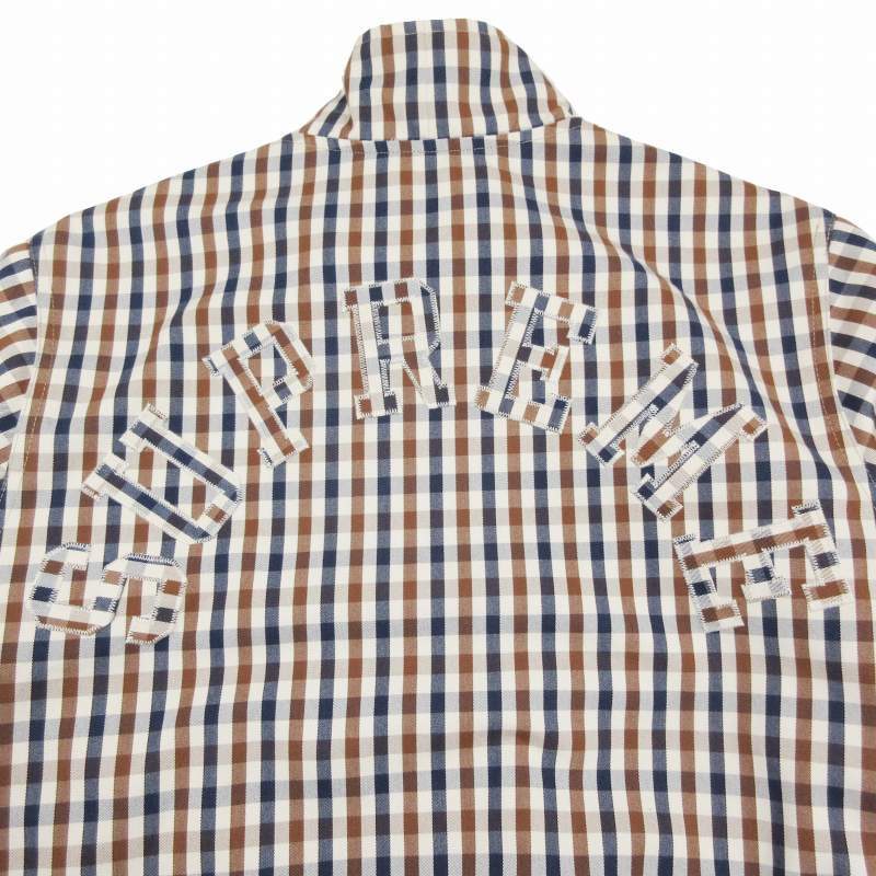 美品 16AW シュプリーム × アクアスキュータム SUPREME × AQUASCUTUM