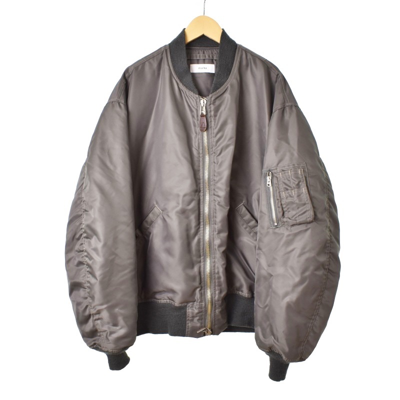 marka マーカ レザーフライトジャケット | streamlineinspection.com