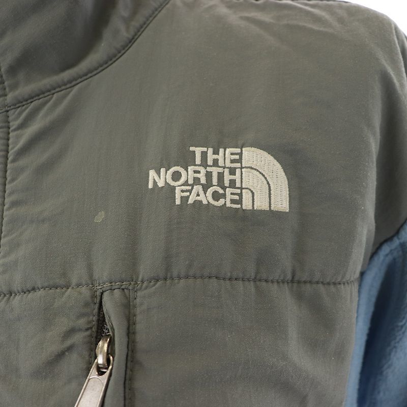 ザノースフェイス THE NORTH FACE ポーラテック POLARTEC デナリジャケット フリース 切替 S 水色 グレー 0100062 ■GY06 /SI26_画像6