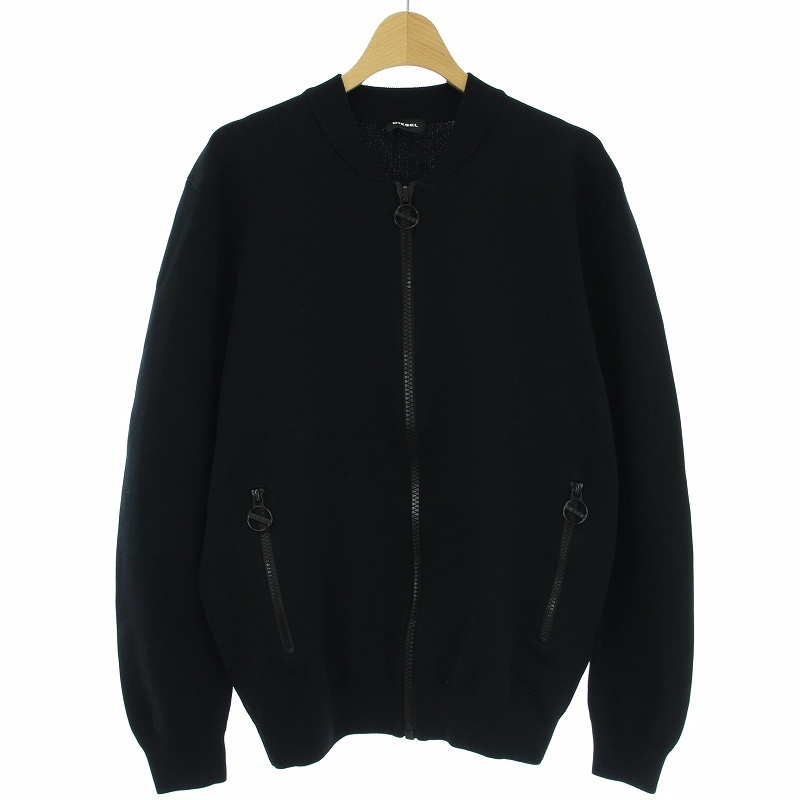 買い保障できる ブルゾン ニットジャケット DIESEL ディーゼル ジップアップ メンズ /TK ブラック 黒 S ジャンパー、ブルゾン 買い保障できる ブルゾン ニットジャケット DIESEL ディーゼル ジップアップ メンズ /TK ブラック 黒 S ジャンパー、ブルゾン