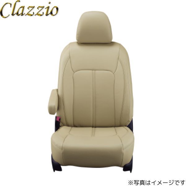 クラッツィオ シートカバー プライム ムーヴカスタム L150S/L160S タンベージュ Clazzio ED-0652 送料無料_画像1