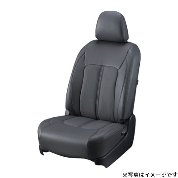 クラッツィオ シートカバー センターレザー ルークス B44A/B45A/B47A/B48A グレー Clazzio EM-7515 送料無料_画像2