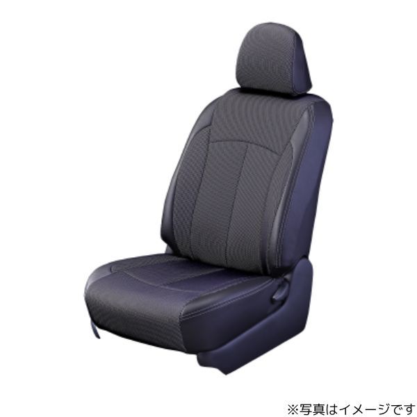 クラッツィオ シートカバー クロス プレサージュ U30 ホワイト×ブラック Clazzio EN-0560 送料無料_画像2