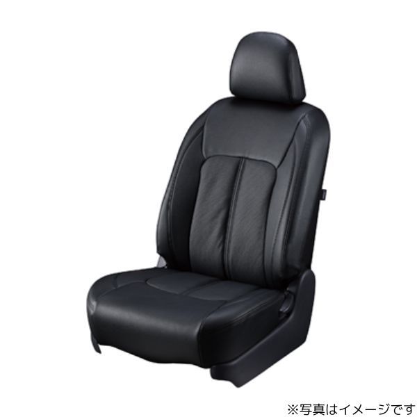 クラッツィオ シートカバー センターレザー プリウス ZVW50/ZVW51/ZVW55 ブラック Clazzio ET-1078 送料無料_画像2