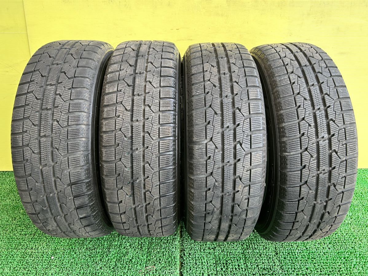 バリ山185/60R15 2019年スダットレス TOYO タイヤアルミセット　5穴 PCD100 ET+45 15×6J ハブ67mm_画像2