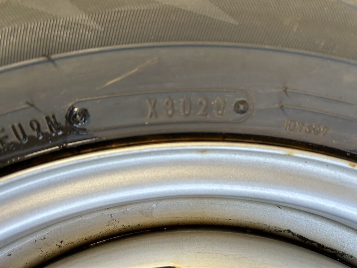 バリ山195/65R15 2020年スダットレス DUNLOP WINTER MAXX 4本セット マルチホイール5穴 PCD100/114.3 ET+45 15×6J ハブ67mm_画像8