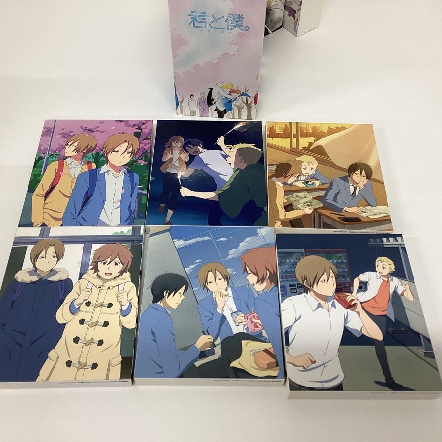 【現状】 アニメ DVD 君と僕。完全生産限定版 BOX付き 全6巻セット 1期 2期 CDの画像3