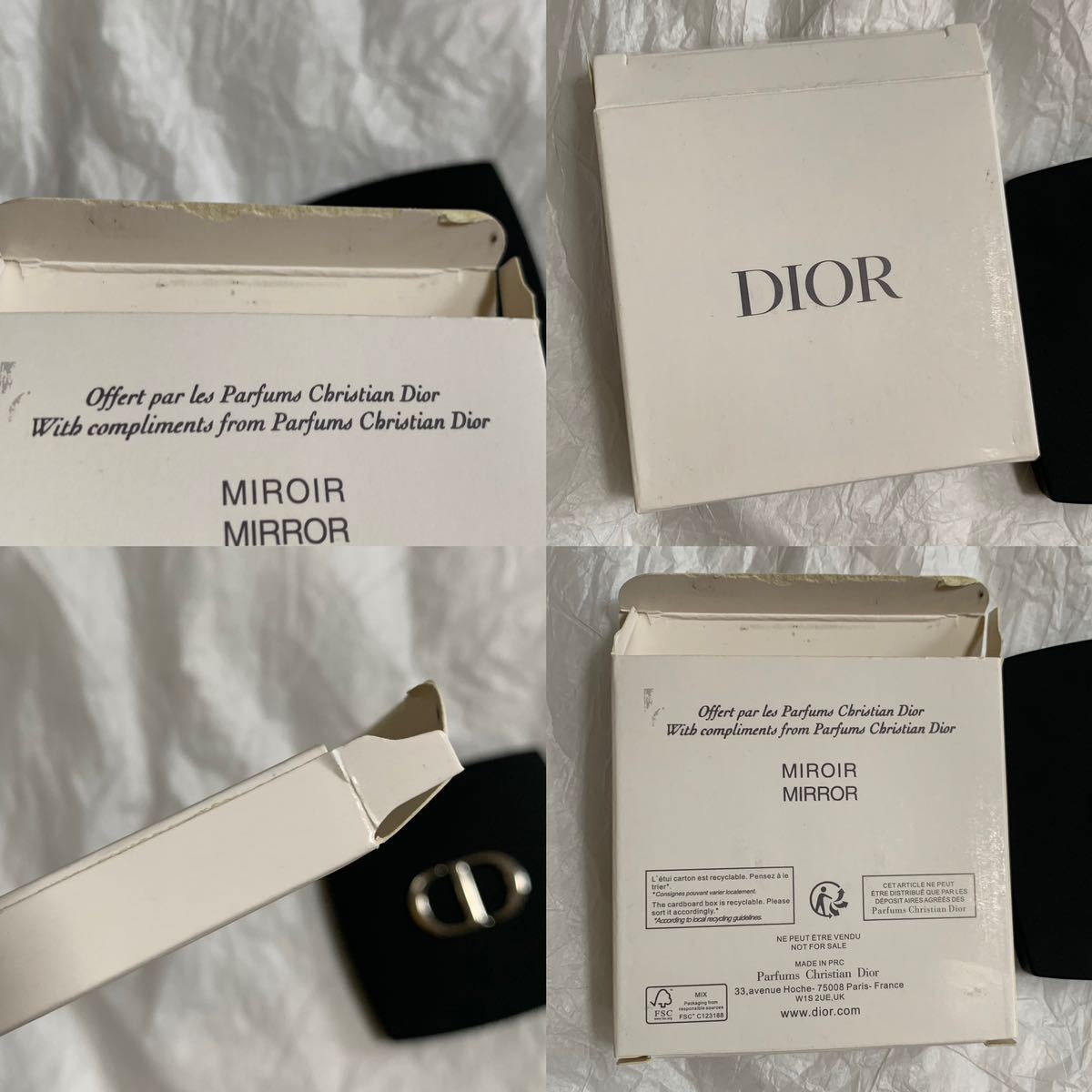 レア 新品本物 christian dior コンパクトミラー ダブルミラー レア 新品本物 christian dior コンパクトミラー ダブルミラー