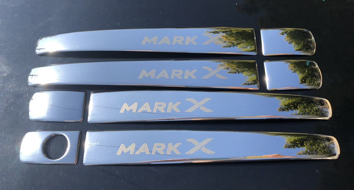 マークX 130系 MARKX ドアハンドルガーニッシュ【5d】_画像2