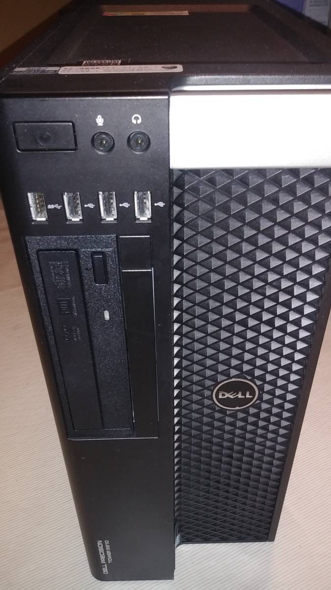 【動作品】 DELL Precision Tower 5810 / Xeon E5-1650 V3 6コア / 新品SSD HDD / 32GB / Quadro M2000 / Win10 Pro_画像1