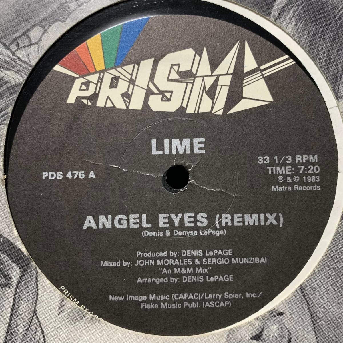 ◆ LIME - Angel Eyes (Remix) ◆12inch US盤 ディスコ!!_画像1