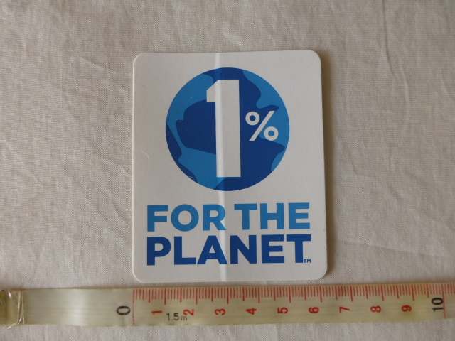 patagonia 1％ FOR THE PLANET ステッカー 1％ FOR THE PLANET パタゴニア PATAGONIA patagonia 1％ FOR THE PLANET_画像3