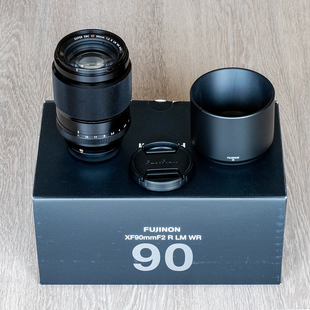 ◎富士フイルム フジノンレンズ XF90mmF2 R LM WR 新品同様品_画像1