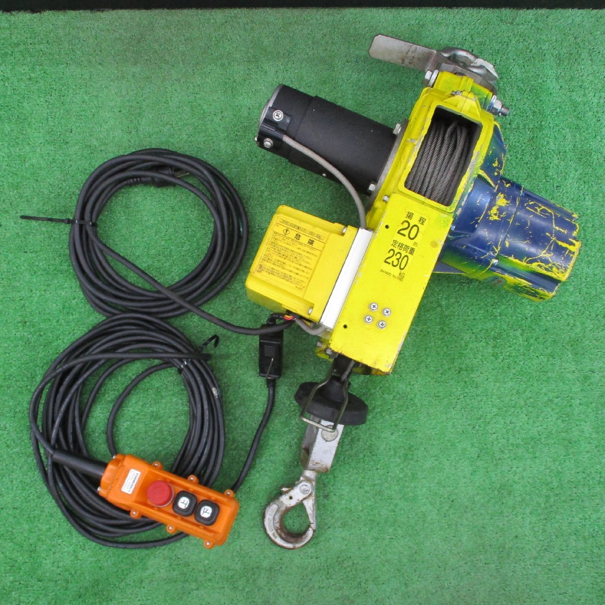 定番のお歳暮 トーヨーコーケン ベビーホイスト BH-N820 電動ウインチ