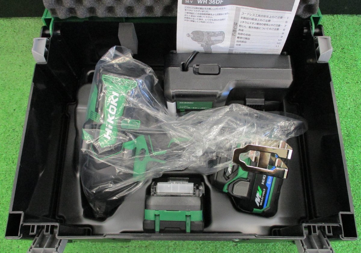 新製品 新品♪ ハイコーキ 36V コードレスインパクトレンチ WR36DF