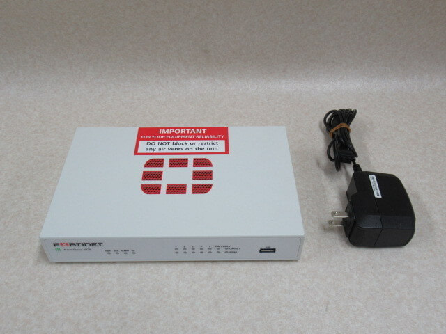 中古】【ライセンス期限 2024年10月~12月】Fortigate-50E Fortinet FG