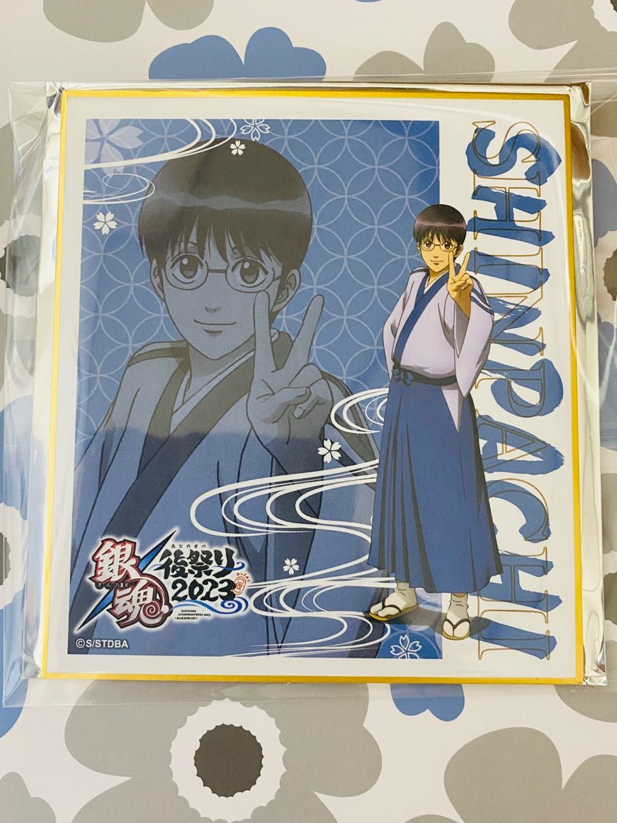 銀魂 まねきねこコラボ 志村新八3点セット コースター/ミニ色紙 銀魂 まねきねこコラボ 志村新八3点セット コースター/ミニ色紙