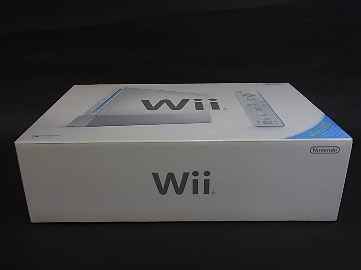 ★☆未使用品 Nintendo Wii ニンテンドー RVL-001 シロ ゲーム機器 wiiリモコンプラス付き☆★